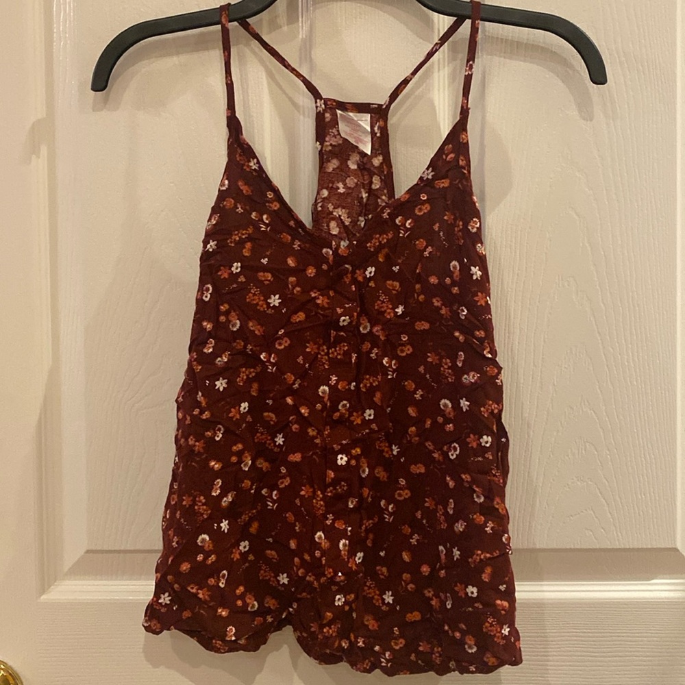 Floral Razor Back Cami